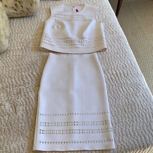 Clover Canyon White Top & Skirt